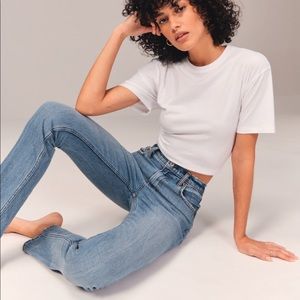 Abercrombie Ultra High Rise- Straight Leg Jeans: Size 30 / 10R